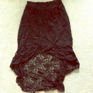 Lace skirt